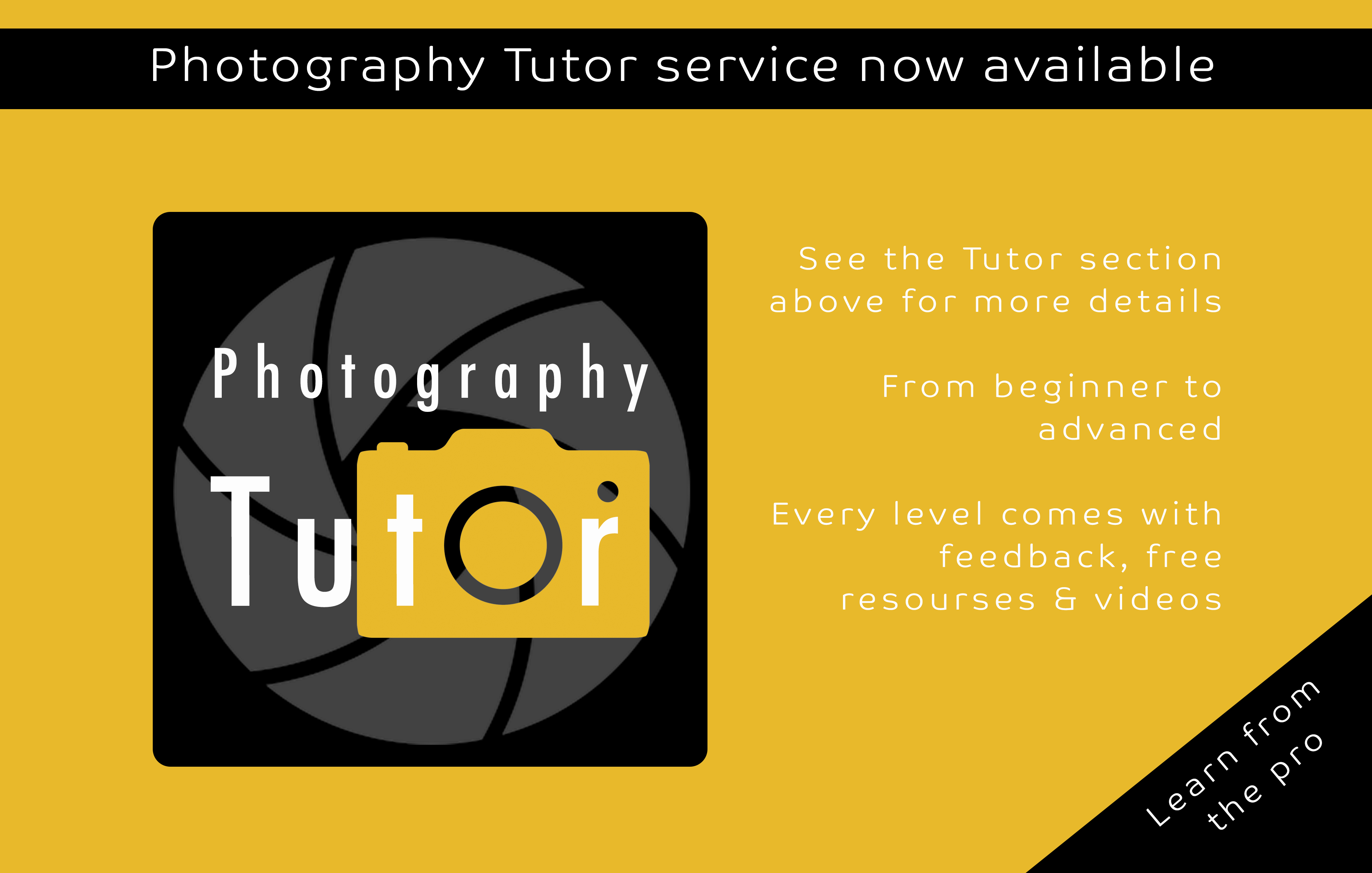 Phillip Shannon Photography Tutor