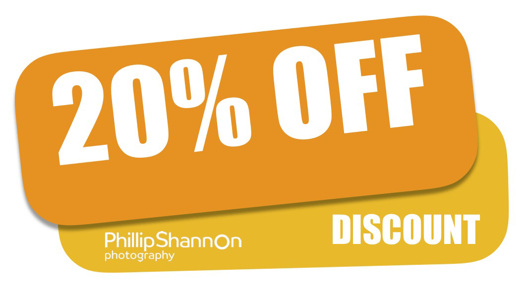 20 percent discount graphic