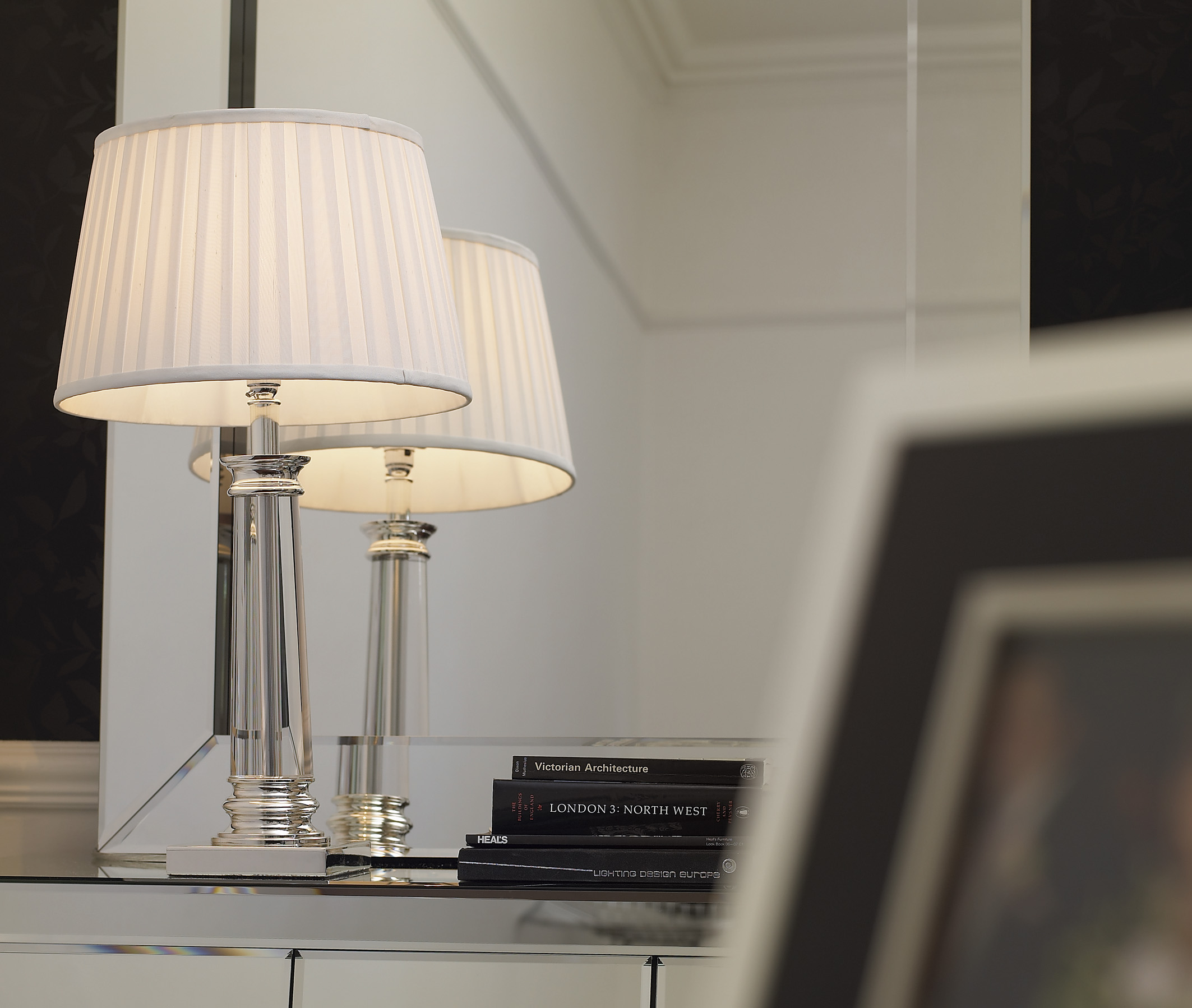 Lamp product in location