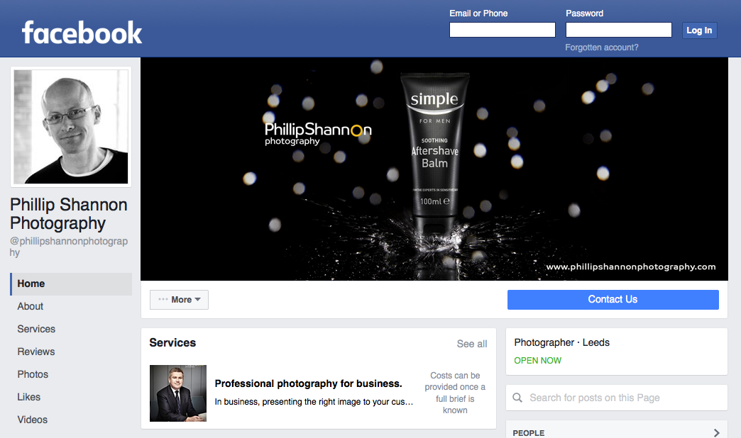 Phillip Shannon Photographer on Face Book